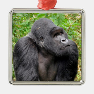 Ornement En Métal Joyeux singe