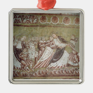 Ornement En Métal Judas embrassant le Christ (fresque) (détail de