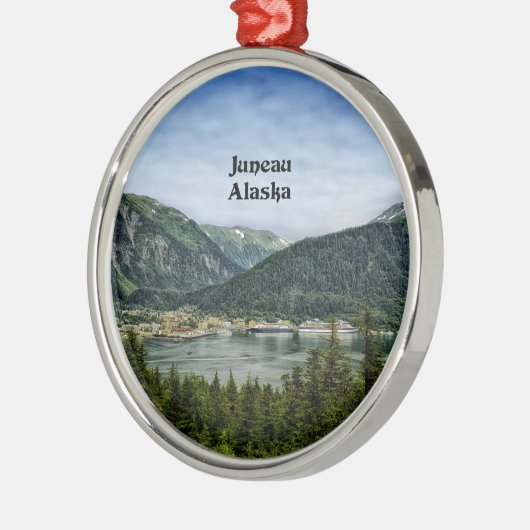 Ornement En Métal Juneau, Alaska (Gauche)