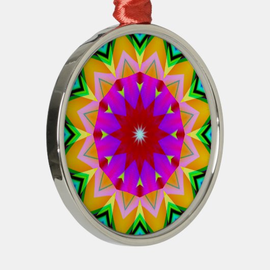 Ornement En Métal Kaleidoscope fractal 04 (Droite)