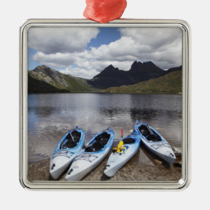 Ornement En Métal Kayaks, Cradle Mountain et Dove Lake, Cradle