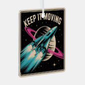 Ornement En Métal Keep It Moving (Avant droite)