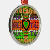 Ornement En Métal Kenya Hakuna Matata (Droite)