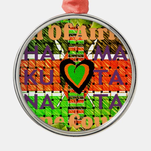 Ornement En Métal Kenya Hakuna Matata (Devant)