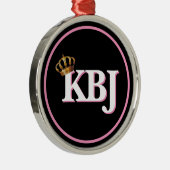 Ornement En Métal Ketanji Brown Jackson KBJ Premium Keepsaké (Droite)