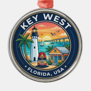 Ornement En Métal Key West Floride