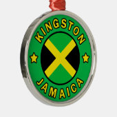 Ornement En Métal Kingston Jamaïque (Droite)