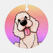 Ornement En Métal KiniArt DOODLE souriant (Recto)