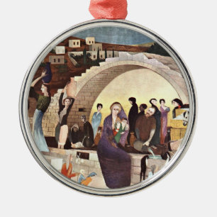 Ornement En Métal Kosztka - Le puits de Mary à Nazareth
