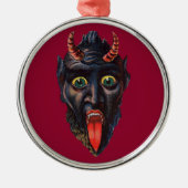 Ornement En Métal Krampus (Devant)