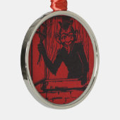 Ornement En Métal Krampus (Droite)