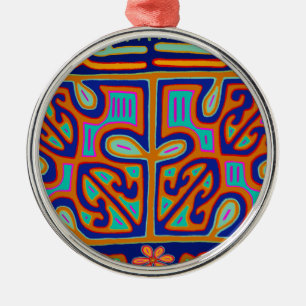 Ornement En Métal Kuna Indian Music Box