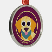 Ornement En Métal La BO le chien (Droite)