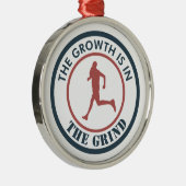 Ornement En Métal La Croissance Est Sur Le Terrain (Droite)