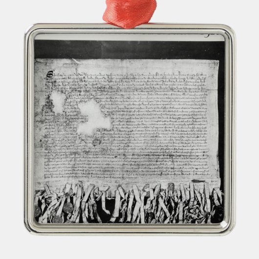 Ornement En Métal La déclaration d'Arbroath, le 6 avril 1320 (Devant)