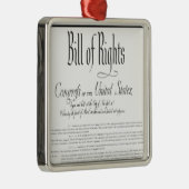 Ornement En Métal La déclaration des droits (Droite)