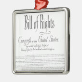 Ornement En Métal La déclaration des droits (Gauche)