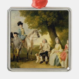Ornement En Métal La famille de Drummond, c.1769 (huile sur la