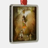 Ornement En Métal La Fée D'Automne (Droite)