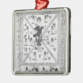 Ornement En Métal La fondation de Tenochtitlan (Gauche)