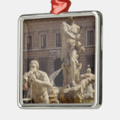 Ornement En Métal La fontaine de Moro (Gauche)