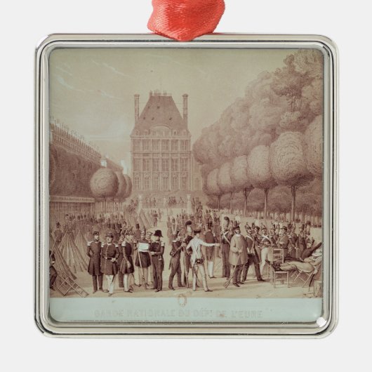 Ornement En Métal La garde nationale (Devant)