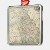 Ornement En Métal La Géorgie 13 (Gauche)