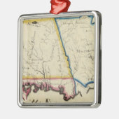 Ornement En Métal La Géorgie 13 (Gauche)