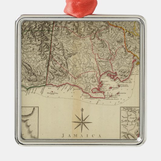 Ornement En Métal La Jamaïque 4 (Devant)