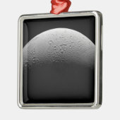 Ornement En Métal La lune de Saturne Encelade 5 (Gauche)