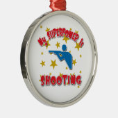 Ornement En Métal La ma superpuissance tire (Droite)