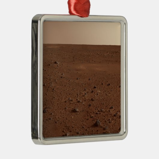 Ornement En Métal La surface rocheuse de Mars (Droite)