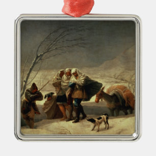 Ornement En Métal La tempête de neige, 1786-87