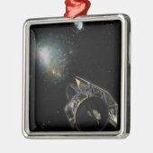 Ornement En Métal La Terre, un objet Milky Way (Gauche)