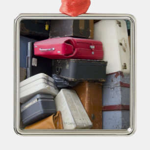 Ornement En Métal La vie a beaucoup de bagages