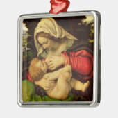 Ornement En Métal La Vierge du coussin vert, 1507-10 (Gauche)