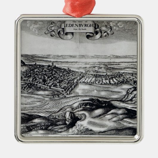 Ornement En Métal La ville d'Edimbourg des sud (Devant)