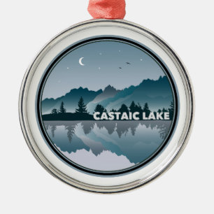 Ornement En Métal Lac Castaic Californie Reflet