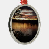 Ornement En Métal Lac Kezar - Maine (Droite)