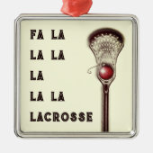 Ornement En Métal Lacrosse Noël Collectif (Devant)