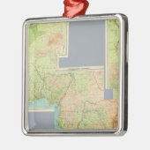 Ornement En Métal L'Afrique composée (Gauche)