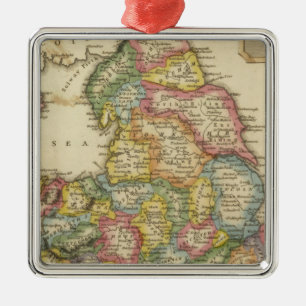 Ornement En Métal L'Angleterre et le Pays de Galles