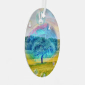 Ornement En Métal Lapin de Pâques (Avant droite)