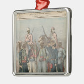 Ornement En Métal L'armée coloniale (Gauche)