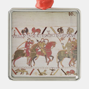 Ornement En Métal L'armée de William allant au Saint-Michel de Mont