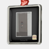 Ornement En Métal Laser Kitty (Gauche)