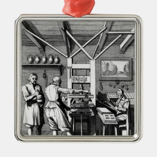 Ornement En Métal L'atelier de reliure de Laurens Janszoon Koster (Devant)