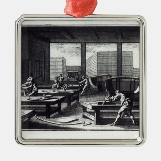 Ornement En Métal L'atelier du menuisier (Devant)