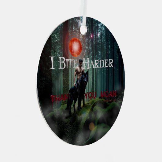 Ornement En Métal L'atmosphère mystique de SlipperyJoe à l'Halloween (Avant droite)