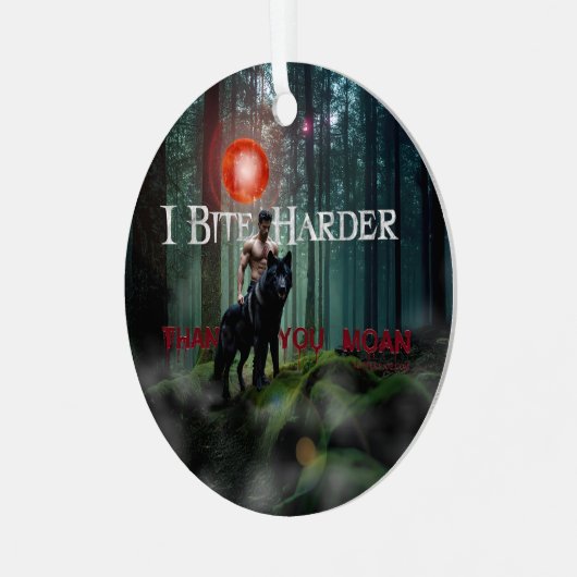 Ornement En Métal L'atmosphère mystique de SlipperyJoe à l'Halloween (Avant gauche)